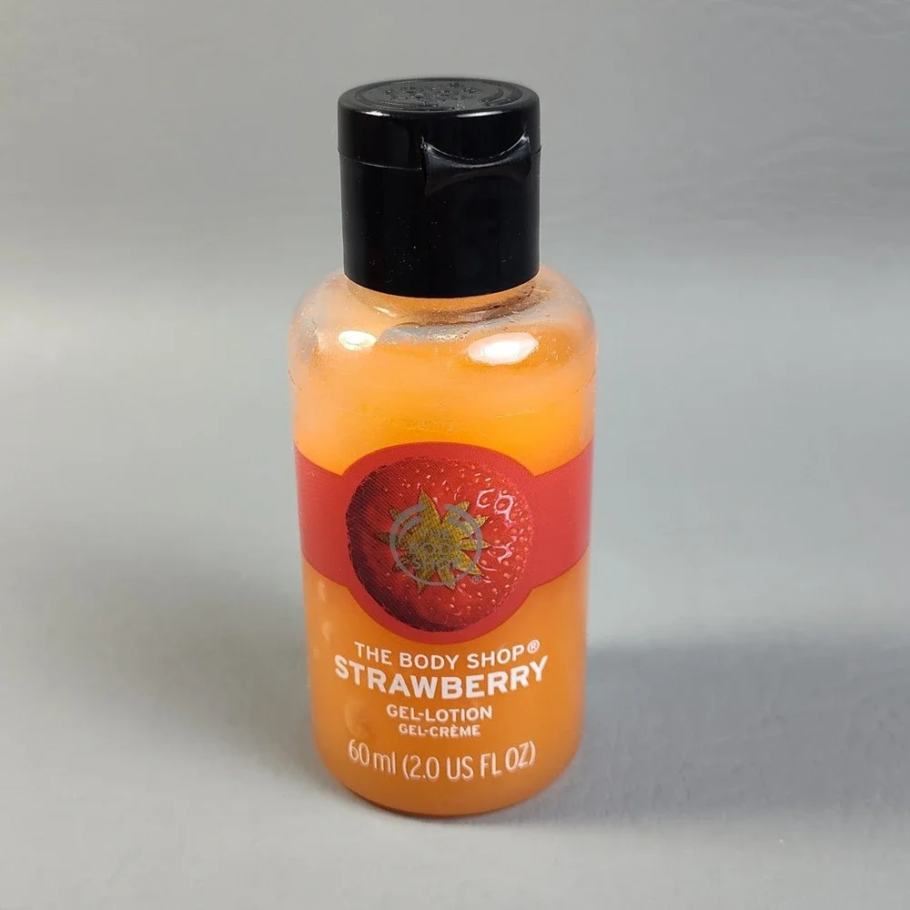 The Body Shop Strawberry Body Butter 6.75oz, Body Yogurt 6.98oz & Gel Lotion Lot